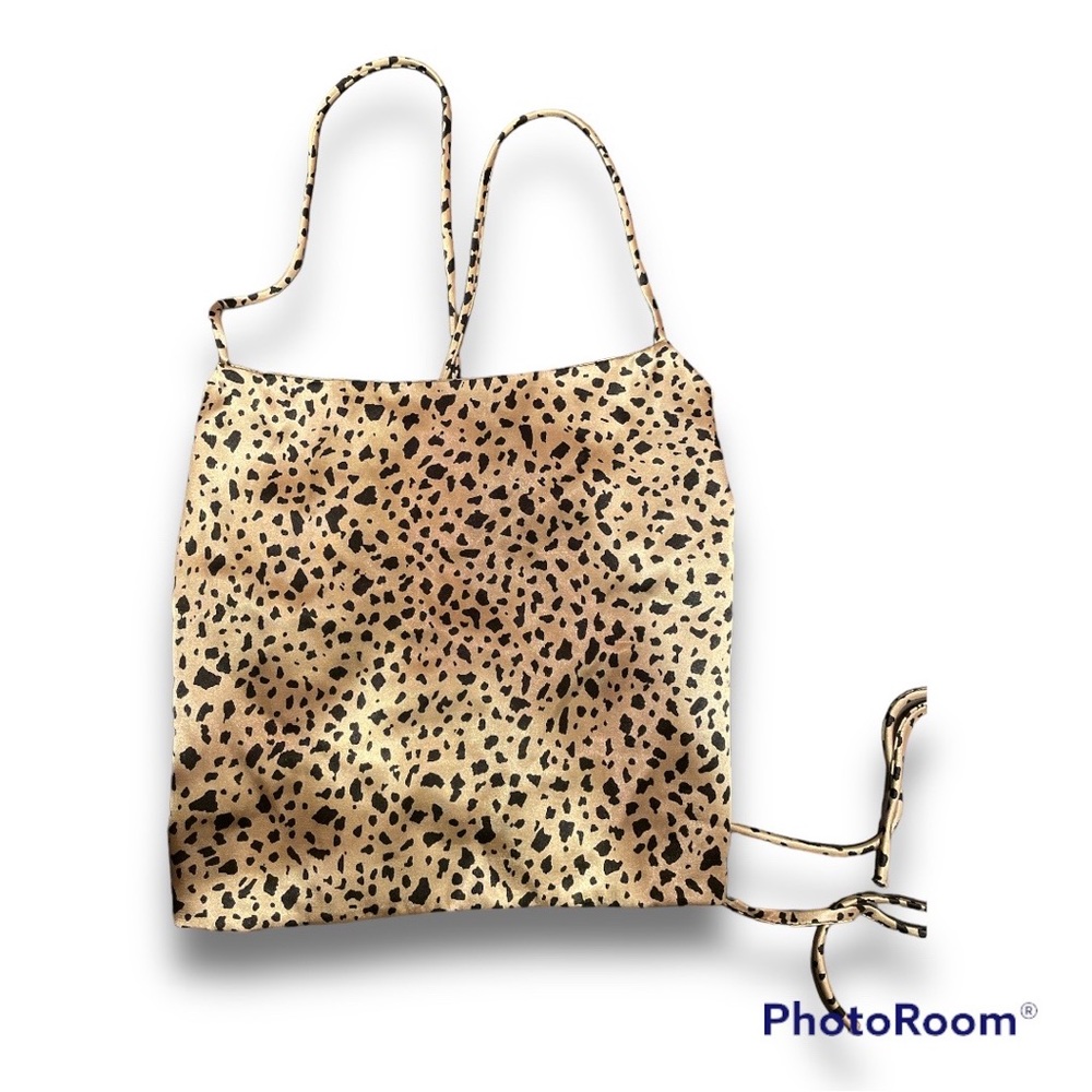 Animal Print Crop Top